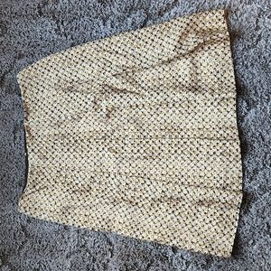 Banana Republic Silk Pleated Skirt Size 8-